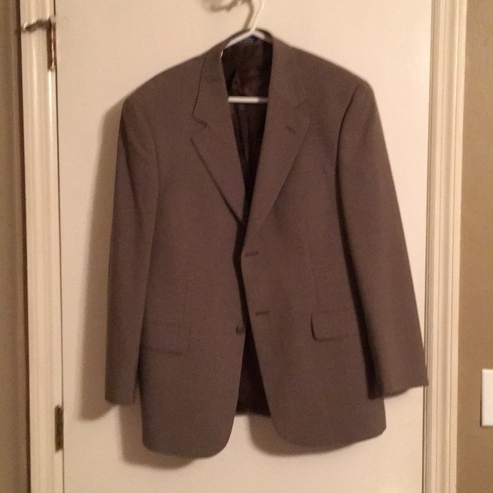 Stafford 40S Tan Blazer
